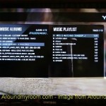 List view of content List view of content available to play